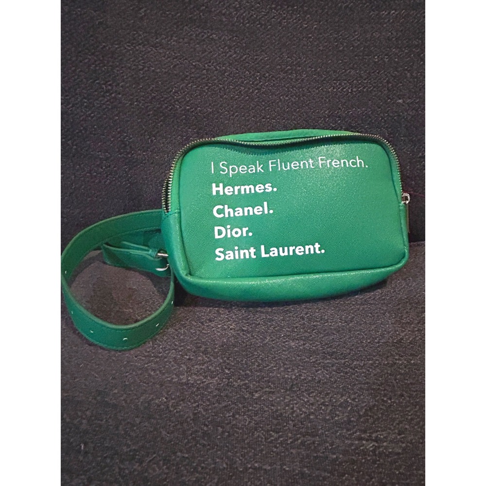 Green Belt Bag Waist Pack‎ Hermes Chanel Dior Saint Laurent Novelty